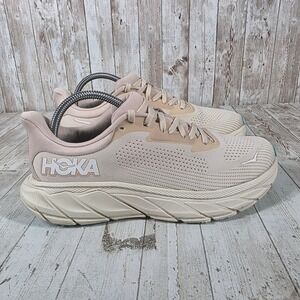 Hoka Arahi 7 Womens Running Shoes Vanilla Rose Quartz 1147851 VRM Size 9B